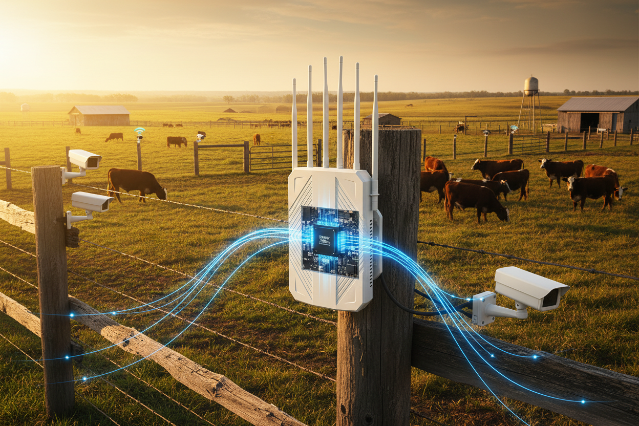 牧场强大芯片监控