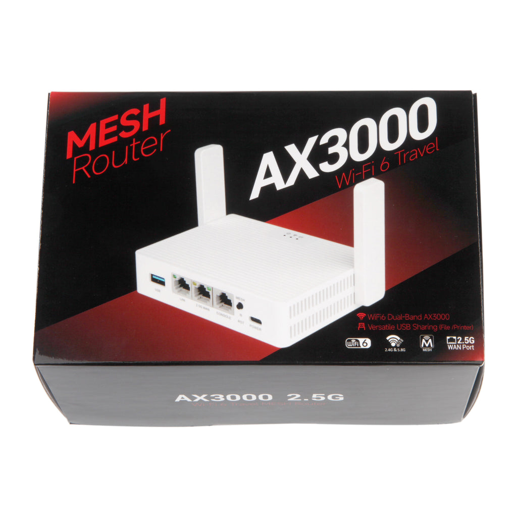 Chaneve R3000N-G2A OpenVPN 2.5G Port 3000Mbps Wi-Fi