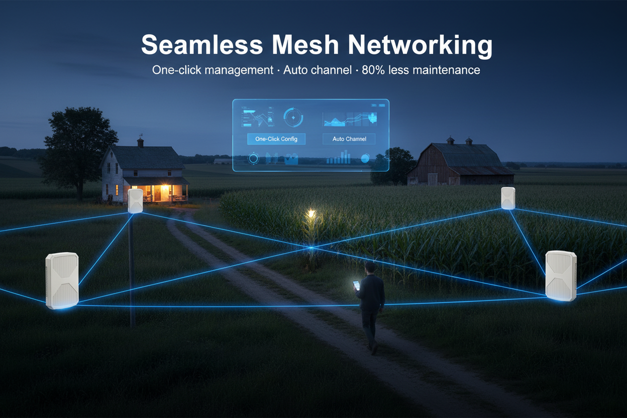 Farm Mesh Seamless Roaming